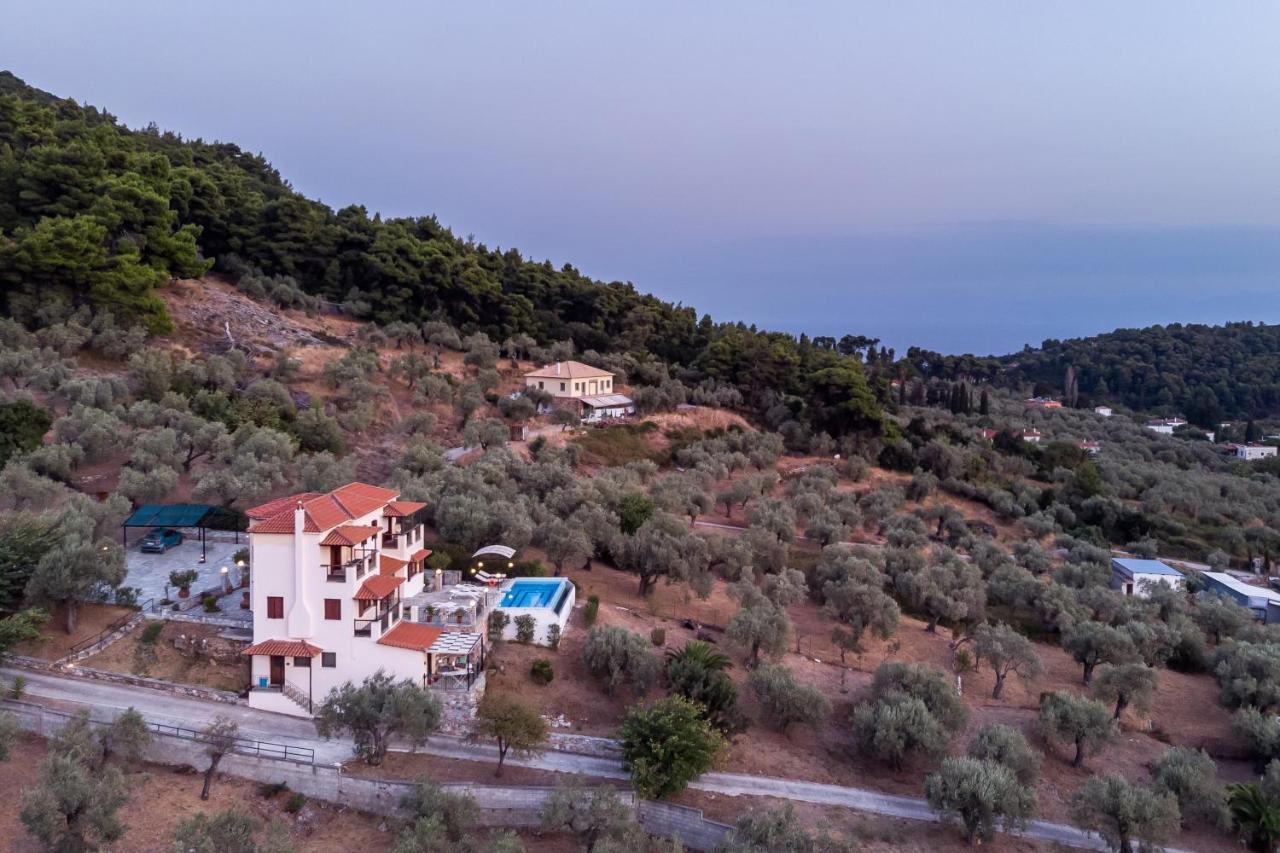 Villa Peparethos スタフィオス エクステリア 写真